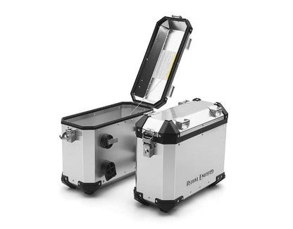 Royal Enfield-Silver Adventure Panniers for Himalayan-1990274