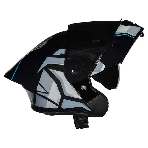 Royal Enfield Stealth Modular Helmet (Gloss-Grey)