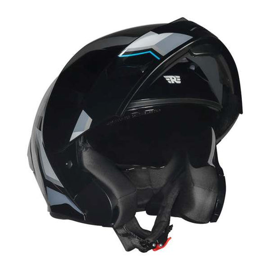 Royal Enfield Stealth Modular Helmet (Gloss-Grey)