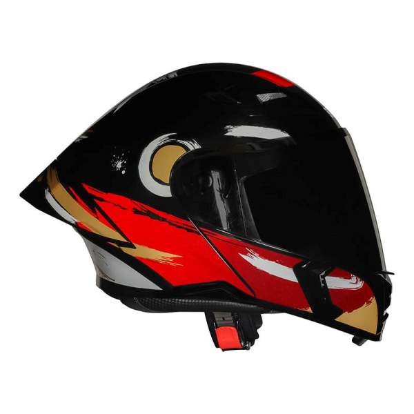 bike helmet for royal enfield Royal Enfield Stealth Modular Helmet (Brushed Gloss-Red) – Riders Junction