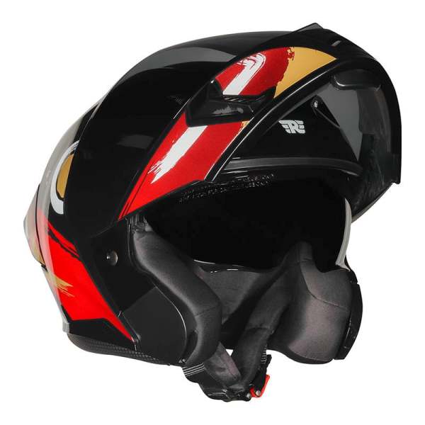 Royal Enfield Stealth Modular Helmet (Brushed Gloss-Red)