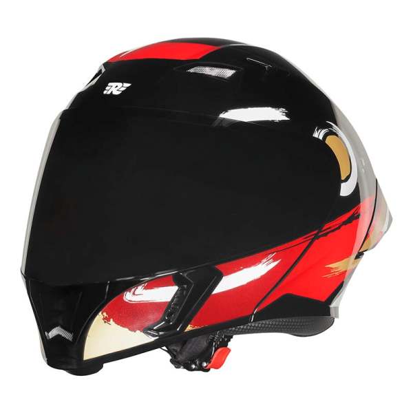 Royal Enfield Stealth Modular Helmet (Brushed Gloss-Red)