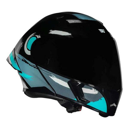 Royal Enfield Stealth Modular Helmet (Brushed Gloss-Teal)