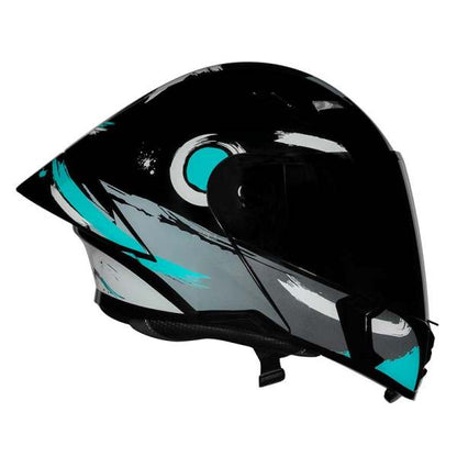 Royal Enfield Stealth Modular Helmet (Brushed Gloss-Teal)