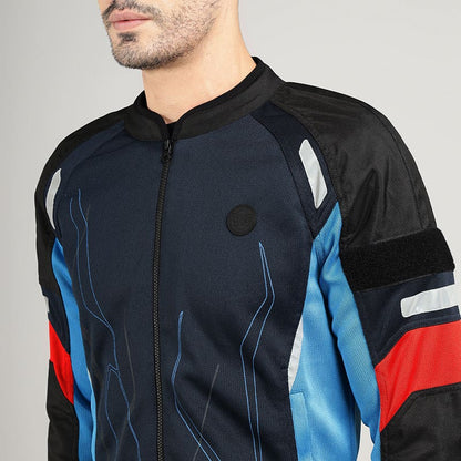 Royal Enfield Streetwind Eco 2 Navy Riding Jacket