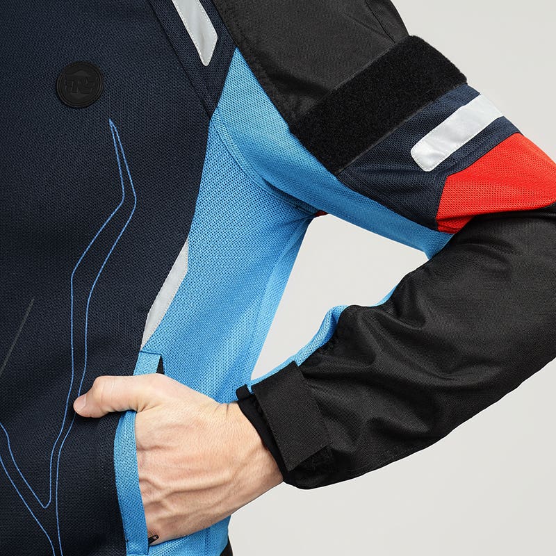 Royal Enfield Streetwind Eco 2 Navy Riding Jacket