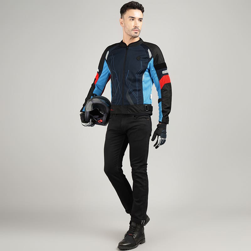 Royal Enfield Streetwind Eco 2 Navy Riding Jacket