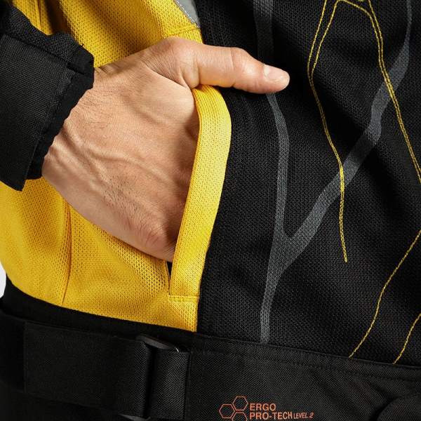 Royal Enfield Streetwind Eco 2 Yellow Riding Jacket