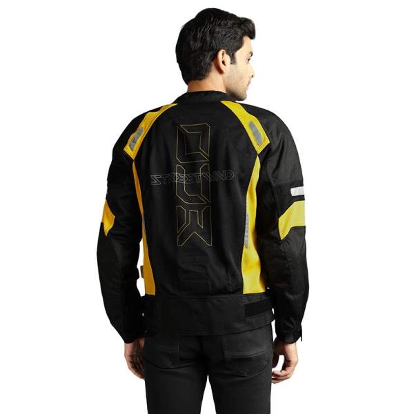Royal Enfield Streetwind Eco 2 Yellow Riding Jacket