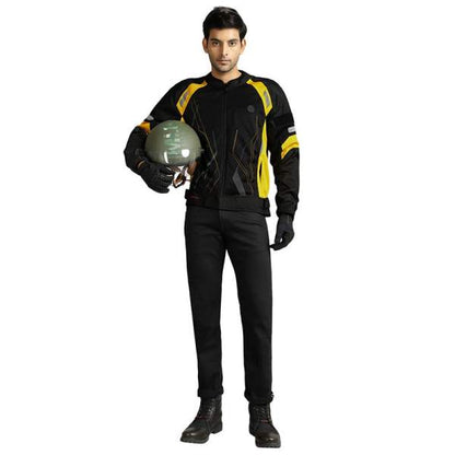 Royal Enfield Streetwind Eco 2 Yellow Riding Jacket