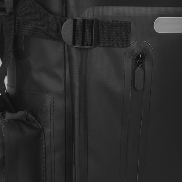 Royal Enfield Tru Dry Waterproof Roll Top Backpack 25L - Black