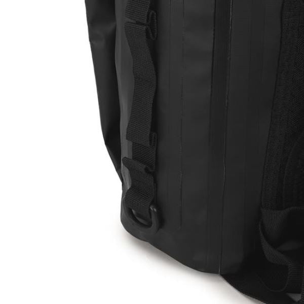 Royal Enfield Tru Dry Waterproof Roll Top Backpack 25L - Black
