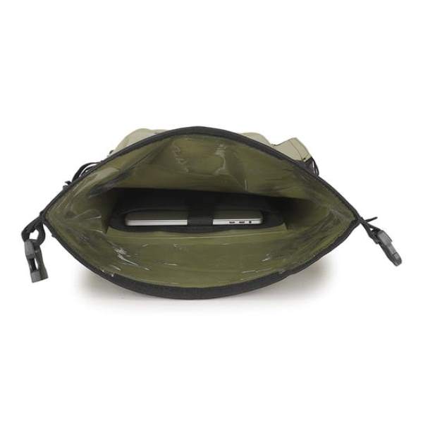 Royal Enfield Tru Dry Waterproof Roll Top Backpack - Green