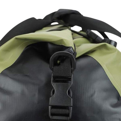 Royal Enfield Tru Dry Waterproof Roll Top Duffel Bag - Green