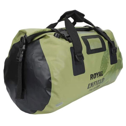 Royal Enfield Tru Dry Waterproof Roll Top Duffel Bag - Green