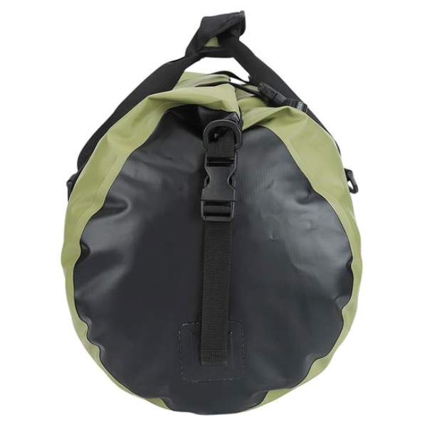 Royal Enfield Tru Dry Waterproof Roll Top Duffel Bag - Green