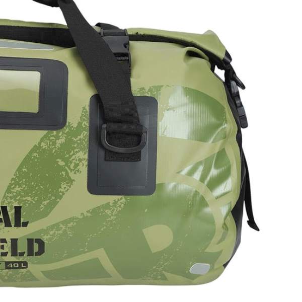 Royal Enfield Tru Dry Waterproof Roll Top Duffel Bag - Green
