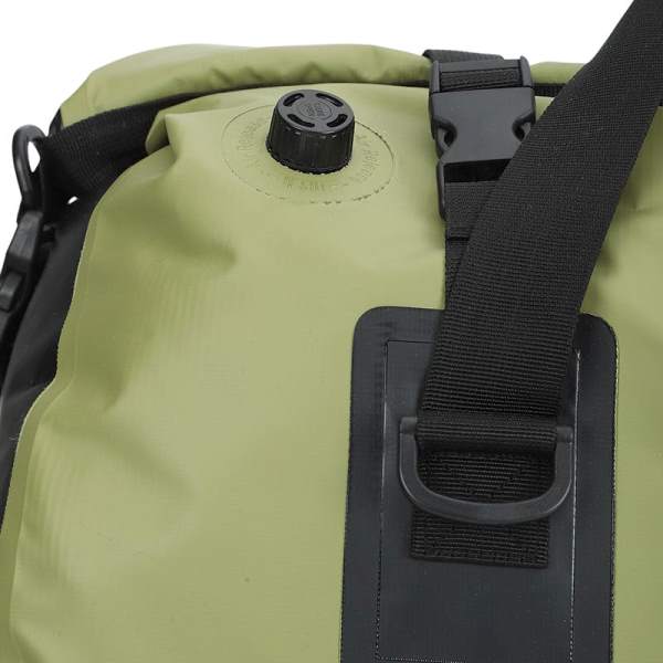 Royal Enfield Tru Dry Waterproof Roll Top Duffel Bag - Green
