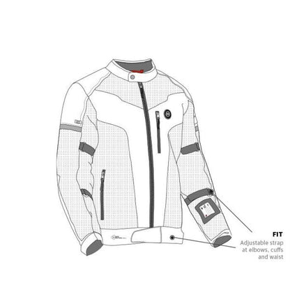 Royal Enfield Windfarer V2 Riding Jacket Black