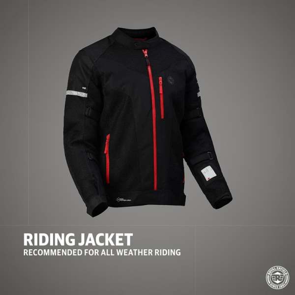 Royal Enfield Windfarer V2 Riding Jacket Black
