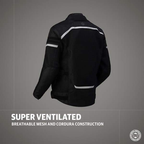 Royal Enfield Windfarer V2 Riding Jacket Black