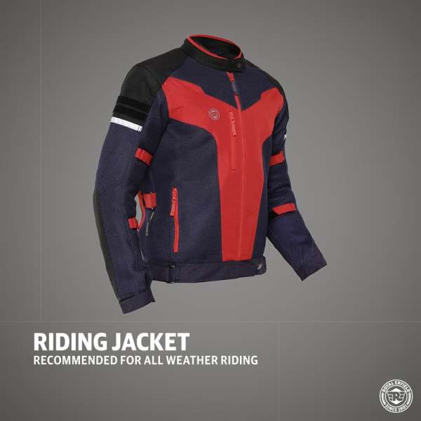 Royal Enfield Windfarer V2 Riding Jacket Blue