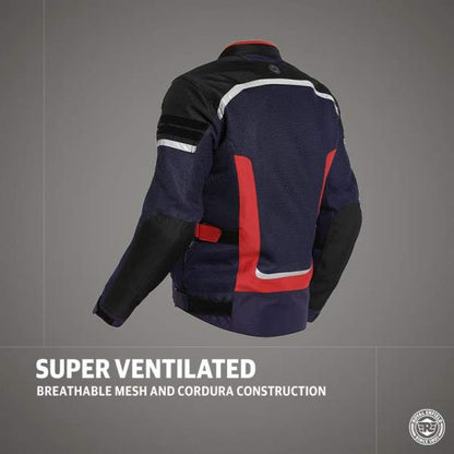 Royal Enfield Windfarer V2 Riding Jacket Blue