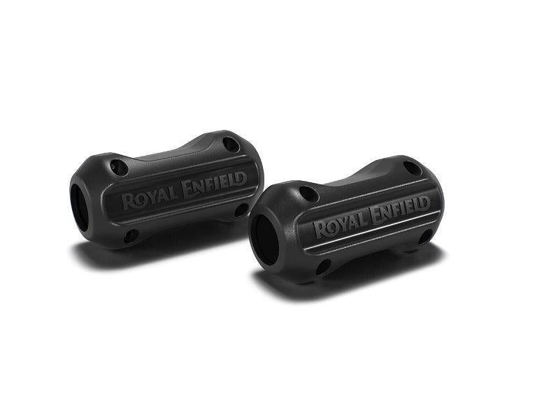 Royal Enfield – Black Engine Guard Sliders For Scram 440 - 1990263