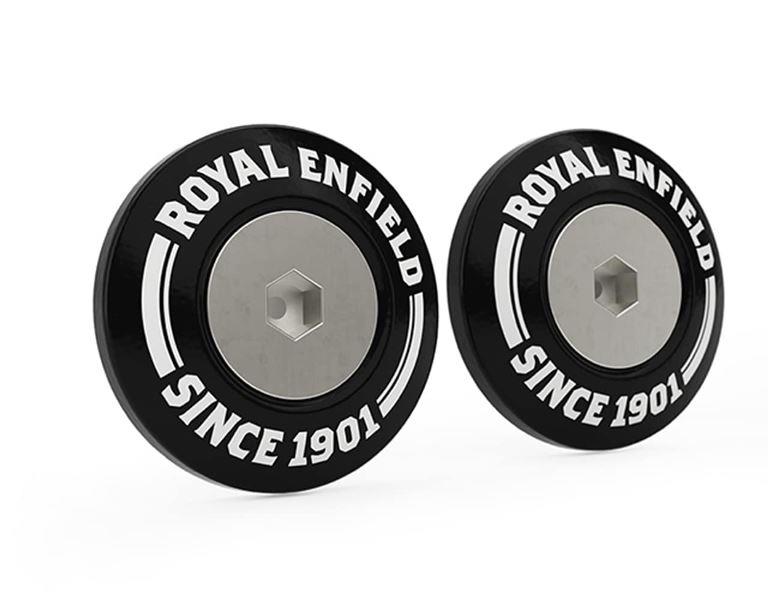 Royal Enfield–Black Suspension Finishers for Interceptor 650-1990445