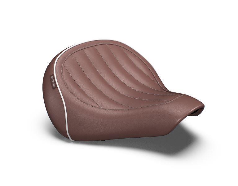 Royal Enfield–Brown Custom Rider Seat for Goan Classic-KXA00188