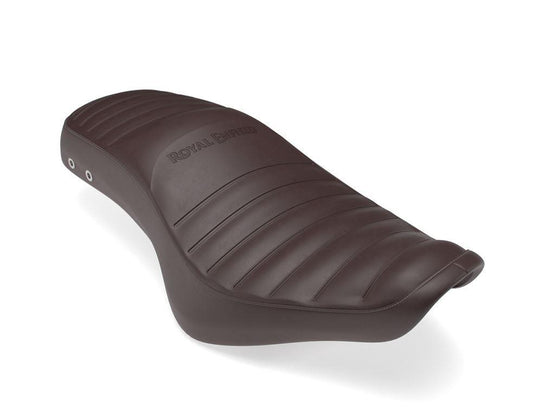 Royal Enfield–Brown Low Ride Dual Seat for All New Bullet 350 - KXA00054