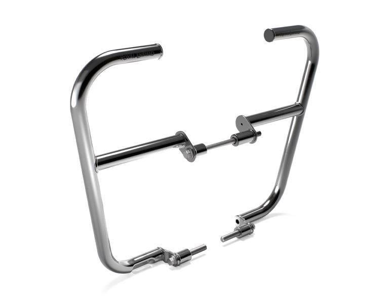 Engine Guard For Rider Royal Enfield–Silver Large Engine Guards for Bear 650-1990504 – Riders ...