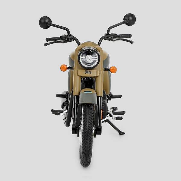 Royal Enfield 1:12 New Classic 350 Scale Model (Commando Sand)