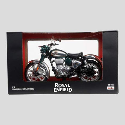 Royal Enfield 1:12 New Classic 350 Scale Model (Emerald)
