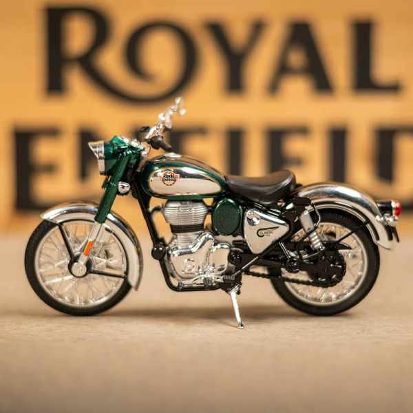 Royal Enfield 112 New Classic 350 Scale Model (Emerald)