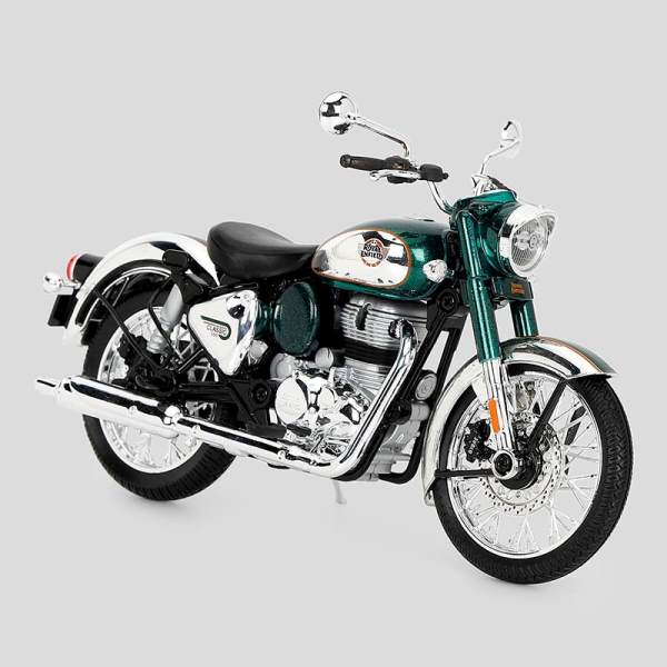 Royal Enfield 1:12 New Classic 350 Scale Model (Emerald)