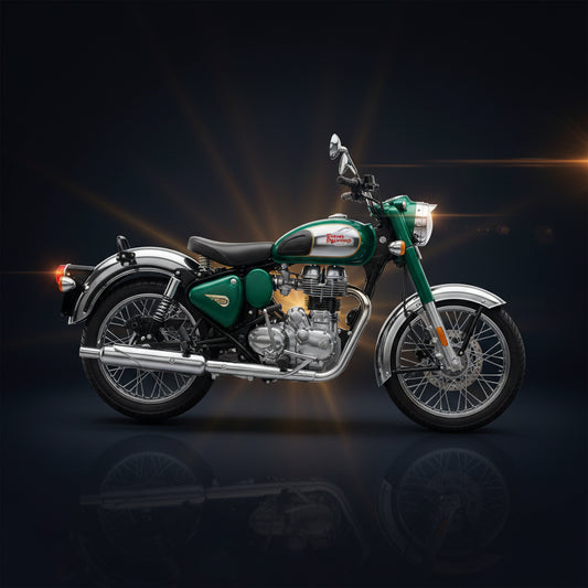 Royal Enfield 1:12 New Classic 350 Scale Model (Emerald)