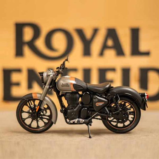 Royal Enfield 112 New Classic 350 Scale Model (Gun Grey)
