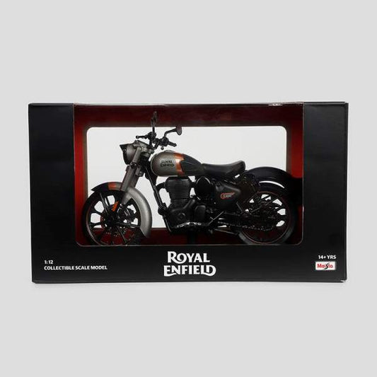 Royal Enfield 1:12 New Classic 350 Scale Model (Gun Grey)