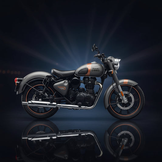 Royal Enfield 1:12 New Classic 350 Scale Model (Gun Grey)