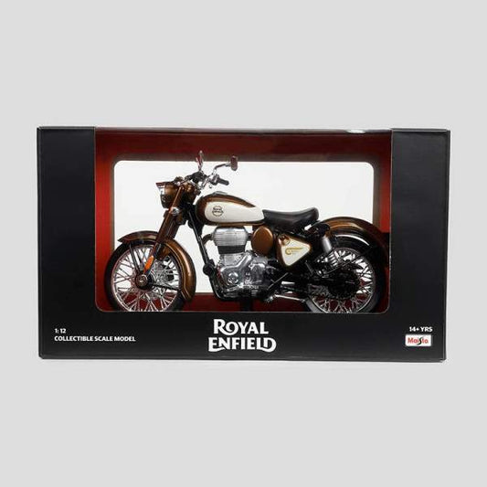 Royal Enfield 1:12 New Classic 350 Scale Model (Medallion Bronze)