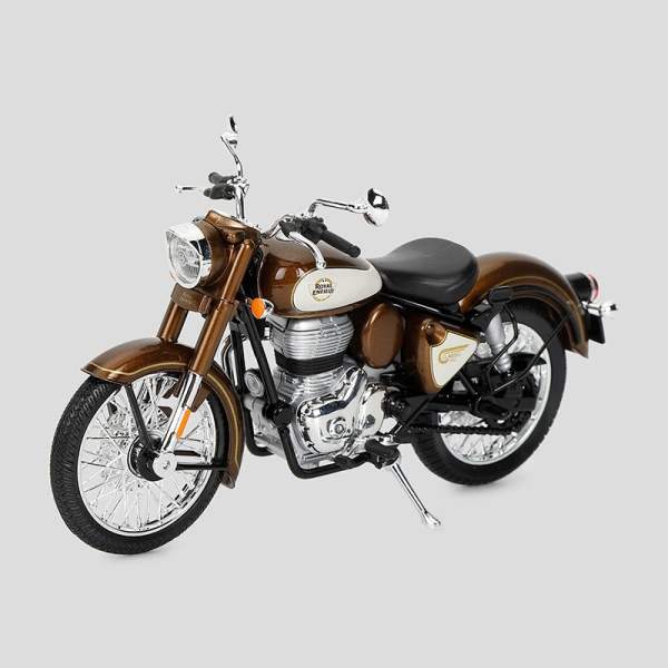 Royal Enfield 1:12 New Classic 350 Scale Model (Medallion Bronze)