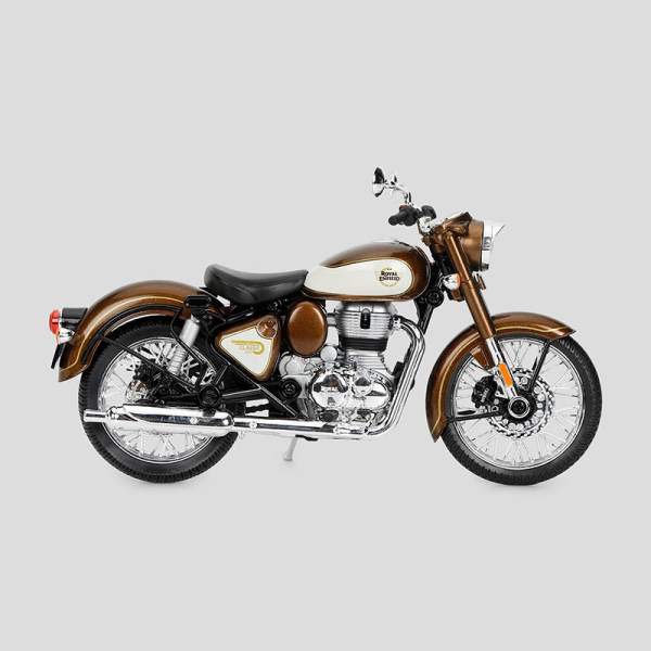 Royal Enfield 1:12 New Classic 350 Scale Model (Medallion Bronze)
