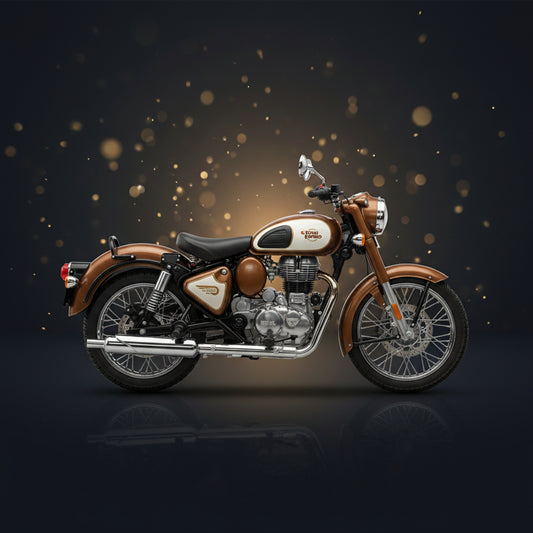 Royal Enfield 1:12 New Classic 350 Scale Model (Medallion Bronze)