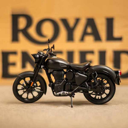 Royal Enfield 112 New Classic 350 Scale Model (Stealth Black)