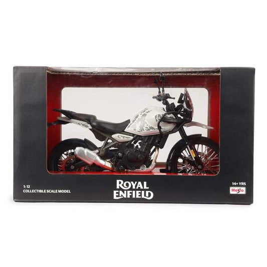 Royal Enfield 1:12 New Himalayan 450 Scale Model (White)