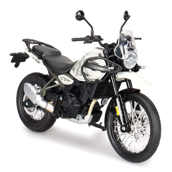 Royal Enfield 112 New Himalayan 450 Scale Model (White)