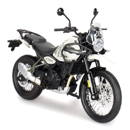 Royal Enfield 112 New Himalayan 450 Scale Model (White)