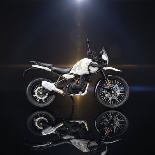 Royal Enfield 1:12 New Himalayan 450 Scale Model (White)