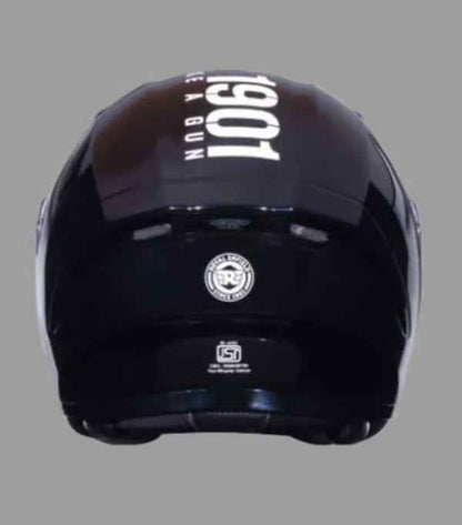 Royal Enfield Adroit modular MLG Gloss Black Helmet
